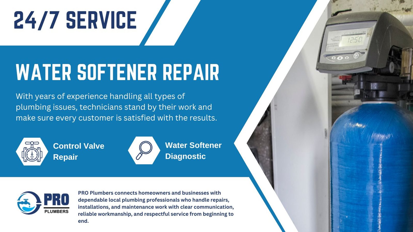 Water softener repair in Wesley Chapel, FL